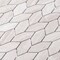 Andova Tiles SAMPLE Channing Elongated Hex  1 x 25 Marble Honeycomb Mosaic Wall  Floor Tile SAM-ANDCHA139 - alternate 6